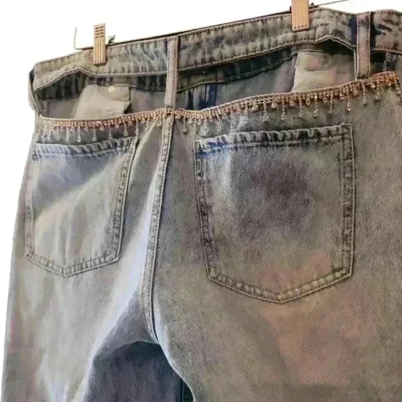 Twelve Jeans, size 30 with rhinestone back - Picture 1 of 6
